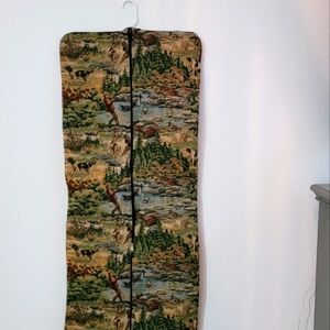 Vintage Tapestry Travel Garment Bag